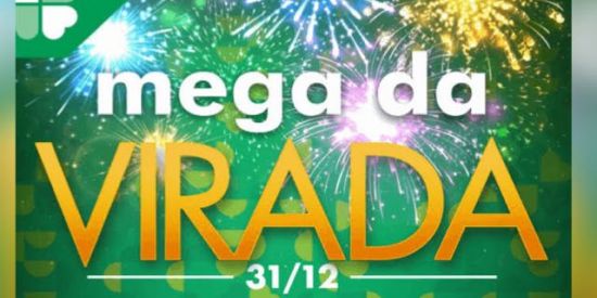 Imagem do grupo de WhatsApp Mega da virada 🍀