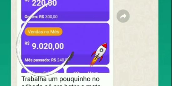 Imagem do grupo de WhatsApp Renda extra