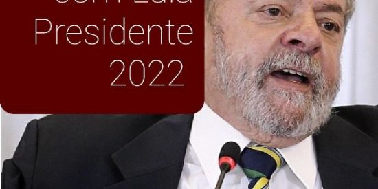 Imagem do grupo de WhatsApp Lula presidente 2022