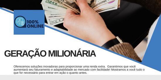 Imagem do grupo de WhatsApp Suport geração milhonária