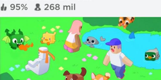 Imagem do grupo de WhatsApp Pet simulator x sorteios