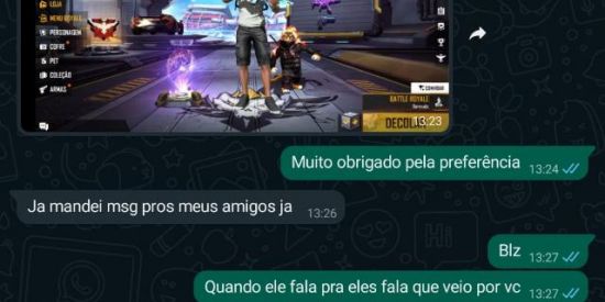 Imagem do grupo de WhatsApp 💎LK diamantes 💎