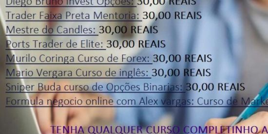 Imagem do grupo de WhatsApp Vendo Curso