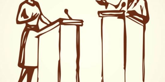 Imagem do grupo de WhatsApp DEBATE POLÍTICO⚖️