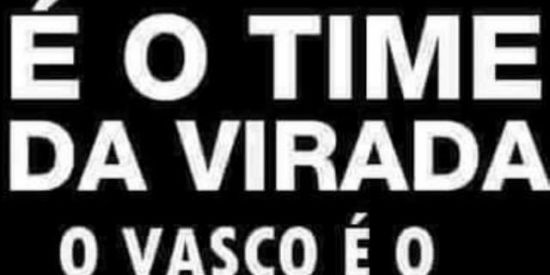 Imagem do grupo de WhatsApp Vasco "O time da virada"