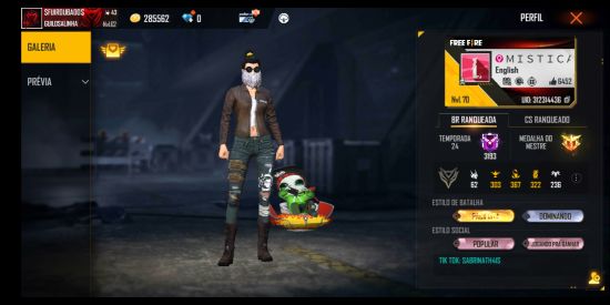 Imagem do grupo de WhatsApp Grupo de free fire