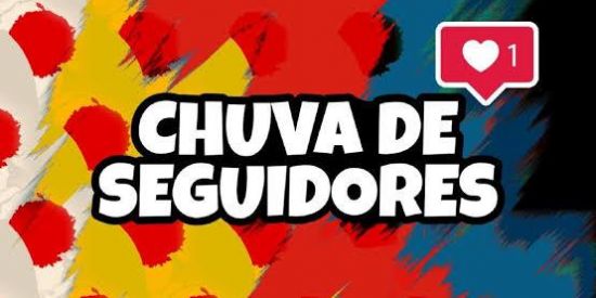 Imagem do grupo de WhatsApp Chuva de seguidores