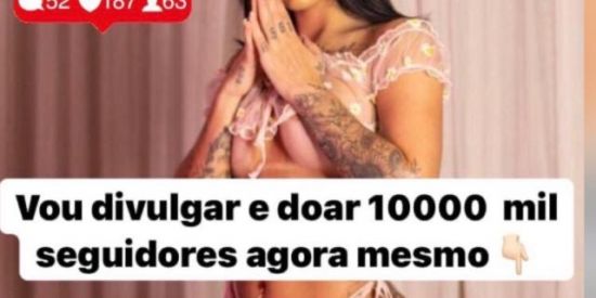 Imagem do grupo de WhatsApp Tamos doando de 10k