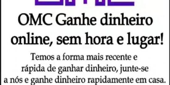 Imagem do grupo de WhatsApp OMC