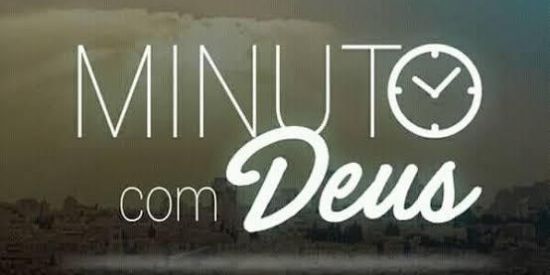 Imagem do grupo de WhatsApp ⏰ MINUTO COM DEUS⏰2⃣