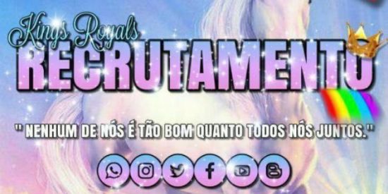 Imagem do grupo de WhatsApp Regrutando seguidores