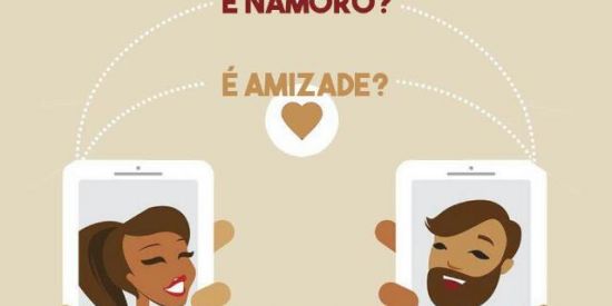 Imagem do grupo de WhatsApp Namoro ou amizade