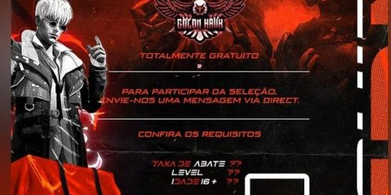 Imagem do grupo de WhatsApp RECRUTAMENTO/GOLDN HAWK