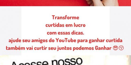 Imagem do grupo de WhatsApp YouTube ajudando YouTube🥳