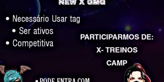 Imagem do grupo de WhatsApp RECRUTAMENTO NEW X GMG📍