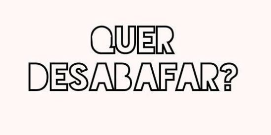 Imagem do grupo de WhatsApp desabafe 🙇🏽‍♀️