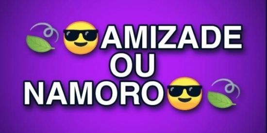Imagem do grupo de WhatsApp AMIZADE OU NAMORO