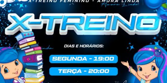 Imagem do grupo de WhatsApp 💙X-TREINO AMORA LINDA💙