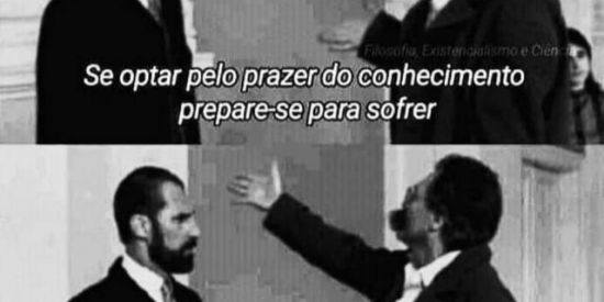 Imagem do grupo de WhatsApp Pensadores