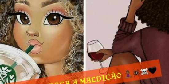 Imagem do grupo de WhatsApp Zueira Da WICCA A MALDIÇÃO🧘🏽‍♀️🕷️