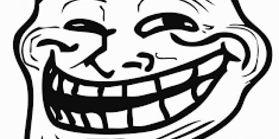 Imagem do grupo de WhatsApp TROLL