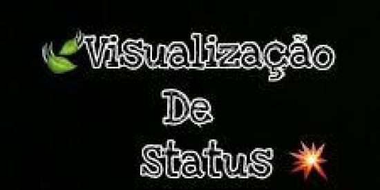 Imagem do grupo de WhatsApp VISUALIZAÇÃO DE STATUS🎭