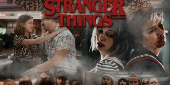 Imagem do grupo de WhatsApp Fãs de stranger things 👽✨