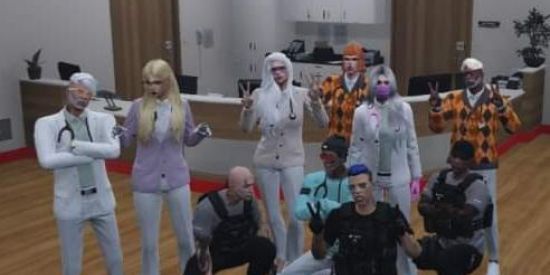 Imagem do grupo de WhatsApp Equipe médica GTA-RP