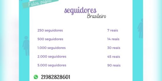 Imagem do grupo de WhatsApp Compra de seguidores