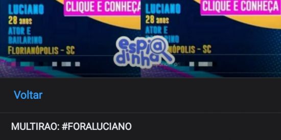 Imagem do grupo de WhatsApp MULTIRÃO #FORALUCIANO