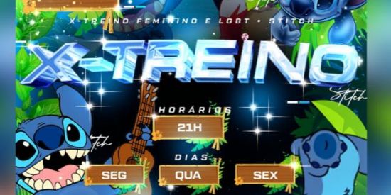 Imagem do grupo de WhatsApp X-TREINO STITCH 💙⃤