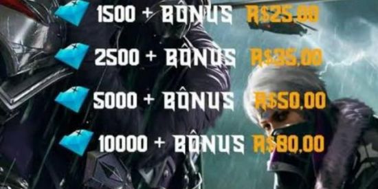 Imagem do grupo de WhatsApp VENDO DIMAS FREE FIRE😔