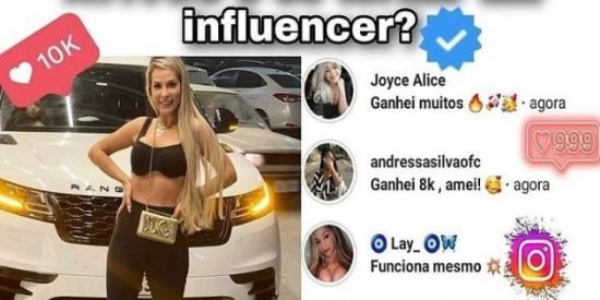 Imagem do grupo de WhatsApp GANHE SEGUIDORES