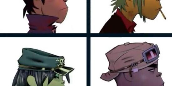 Imagem do grupo de WhatsApp gorillaz melhor q beatles