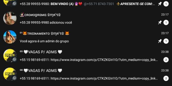 Imagem do grupo de WhatsApp Projeto mrs