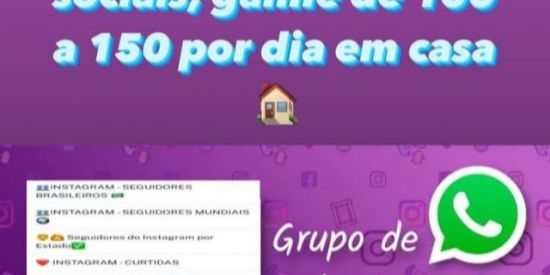 Imagem do grupo de WhatsApp Revenda é ganhe muito dinheiro 💰💸