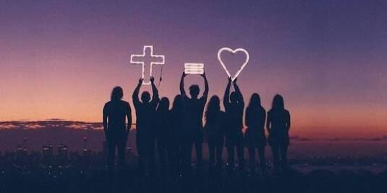 Imagem do grupo de WhatsApp Amigos cristãos