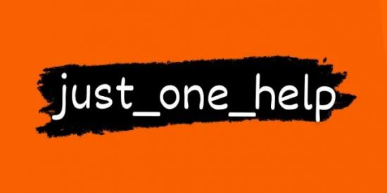 Imagem do grupo de WhatsApp just one help