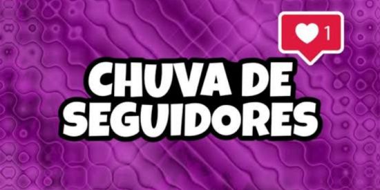 Imagem do grupo de WhatsApp Chuva de seguidores ✨
