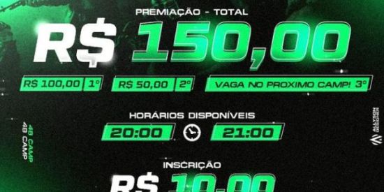 Imagem do grupo de WhatsApp Vagas para Campeonato 4B!