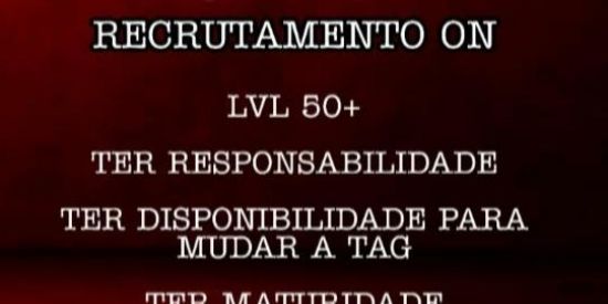 Imagem do grupo de WhatsApp RᎬ₡RƯ亇Δ̸ᎷᎬŊ亇❍ Hʏᴘᴇ ᮱RƯᎮ❍