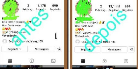 Imagem do grupo de WhatsApp Venda de seguidores ♐❤