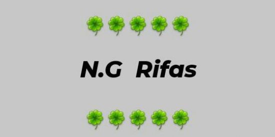 Imagem do grupo de WhatsApp N.G Rifas