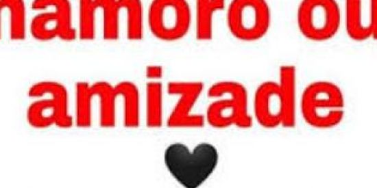 Imagem do grupo de WhatsApp Amizade ou namoro