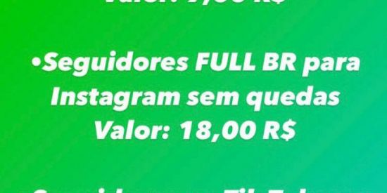 Imagem do grupo de WhatsApp 1k de seguidor por 4,99R$