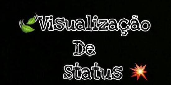 Imagem do grupo de WhatsApp Visualizações no status