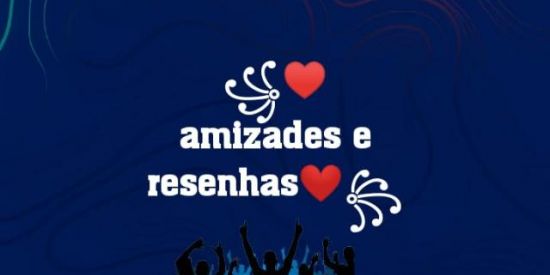 Imagem do grupo de WhatsApp ꧁♥ amizades e resenhas❤꧂
