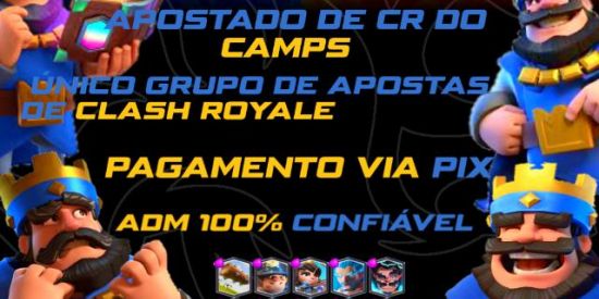 Imagem do grupo de WhatsApp 👑 APOST@DO DE CLASH ROYALE 👑