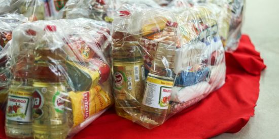 Imagem do grupo de WhatsApp Doação de cesta básica