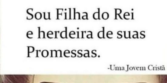 Imagem do grupo de WhatsApp Menina cristã engajamento